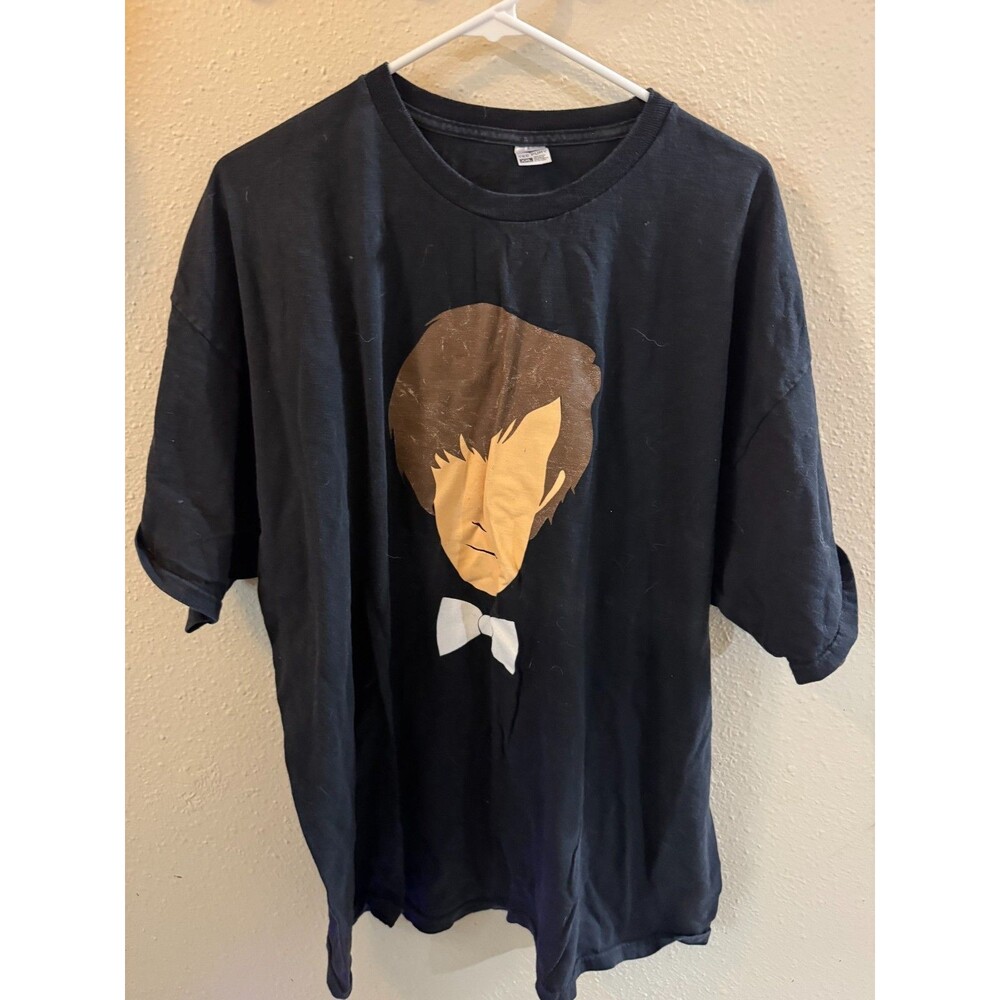 TeeFury Doctor Who 11th Doctor Bowties Are Cool Graphic T-Shirt Black 2XL